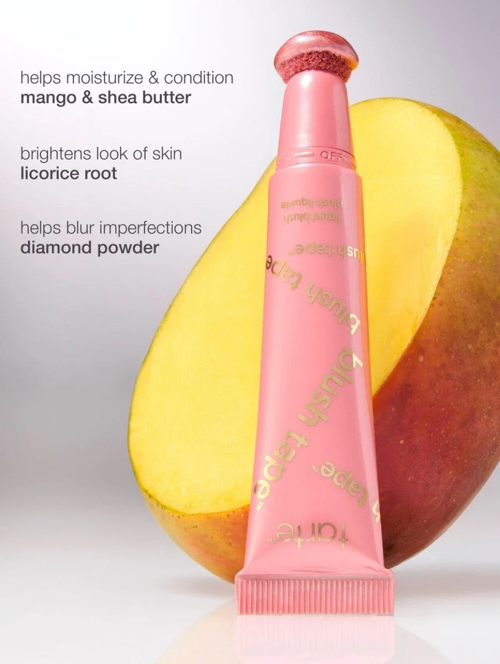 Tarte Shape Tape Liquid Blush Wand Satin Red Orange